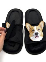 Патчі-песики на анатомічні капці з липучкою Family story