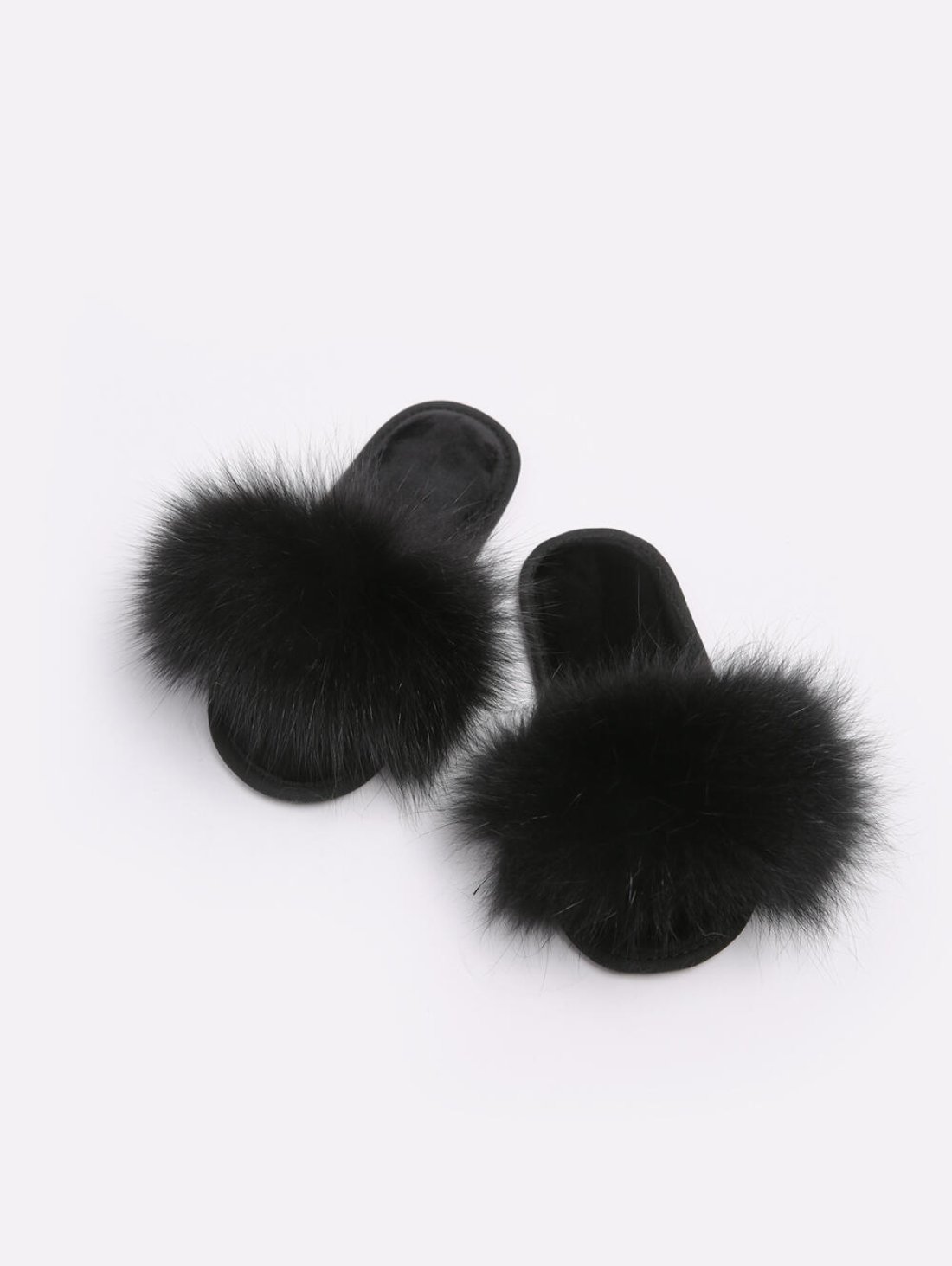 Тапочки для женщин Пушистики FLEX домашние цвет Черный янтарь Фото -3