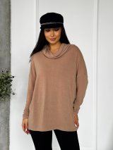 Туніка вільного силуету INNOE 230222-4 Бежевий