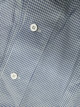 Жіноча сорочка з котону у клітину для щоденного стилю INNOE 630002-1 Блакитний