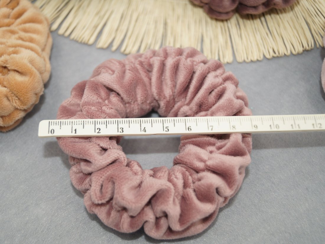 Резинки для волосся. Об'ємні. 9 см. - Кристалік