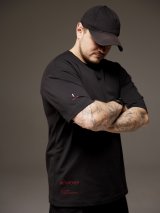 Футболка чорного кольору з принтом "Мільйонер" стан - Багатства - Фото1 Футболка чорного кольору з принтом "Мільйонер" стан - Багатства