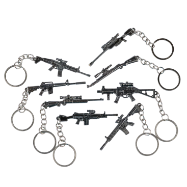 Брелоки зброя металеві 11,5 см - Купити