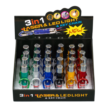 Лазерна указка 3 у 1 Прогрес - Купити