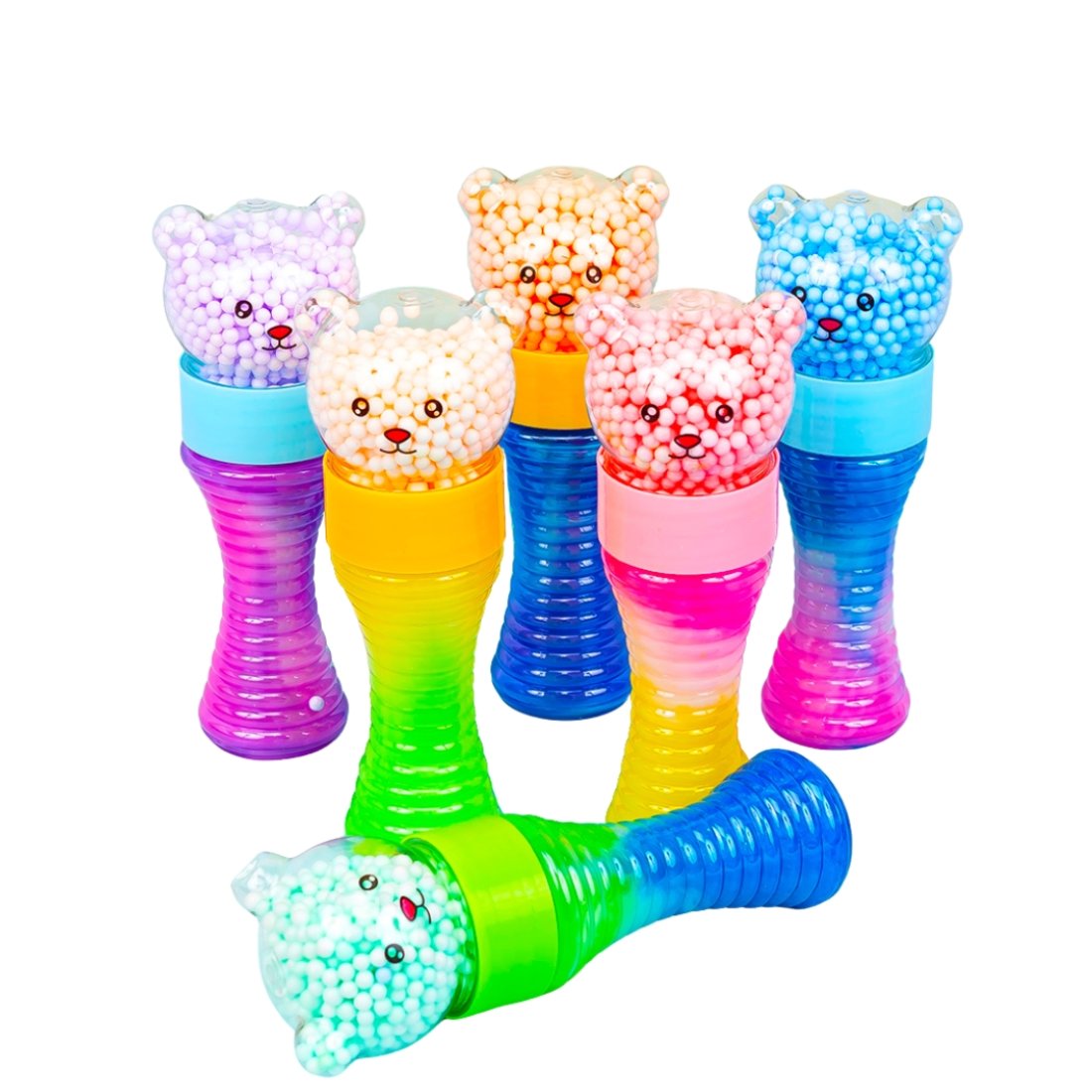 Слайм Ведмедика з пінопластом 18 см