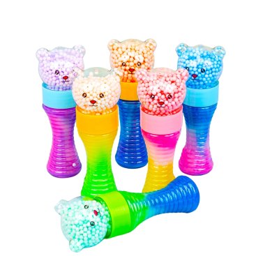 Слайм Ведмедика з пінопластом 18 см - Купити