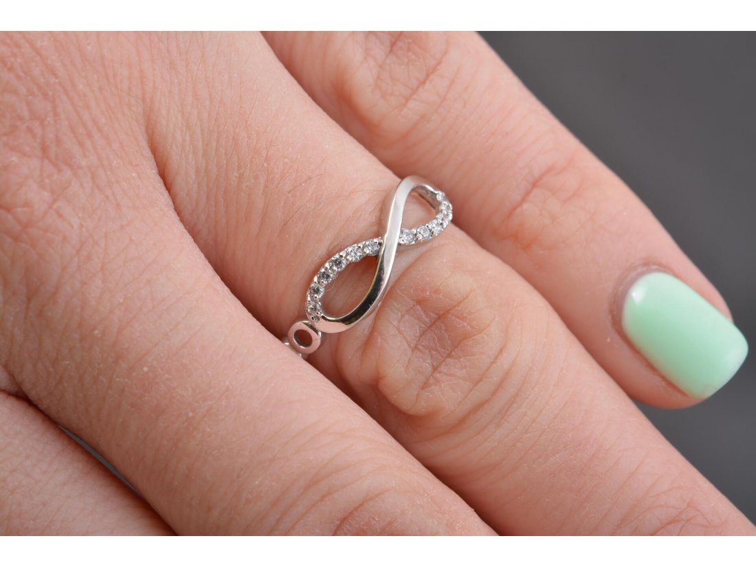 Каблучка жіноча "Нескінченність"