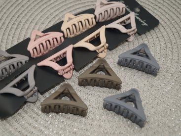 Краби для волосся 4.5 см. Матові. - Купити