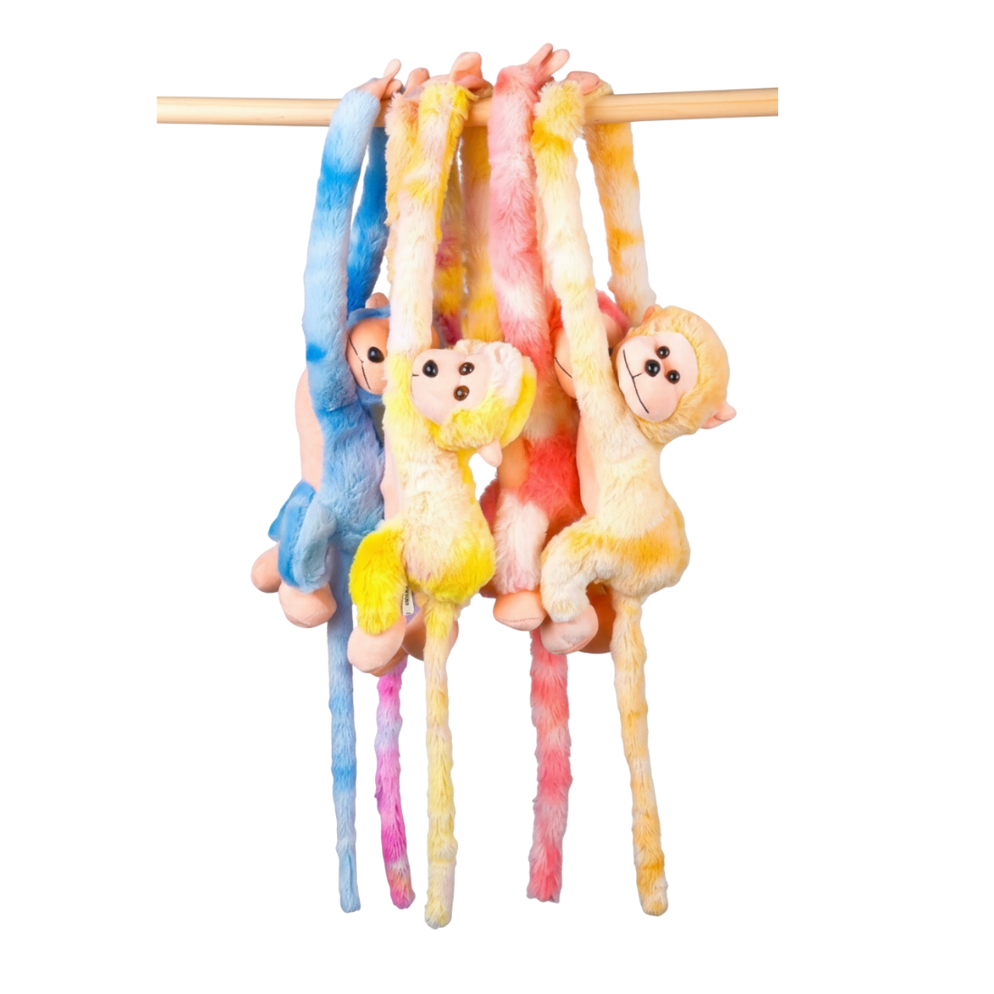 Іграшка кричаща Мавпа кольорова 60 см