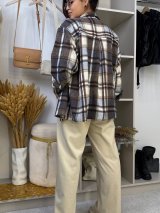 Cтильна базова жіноча сорочка оверсайз INNOE 300066-1 Синій