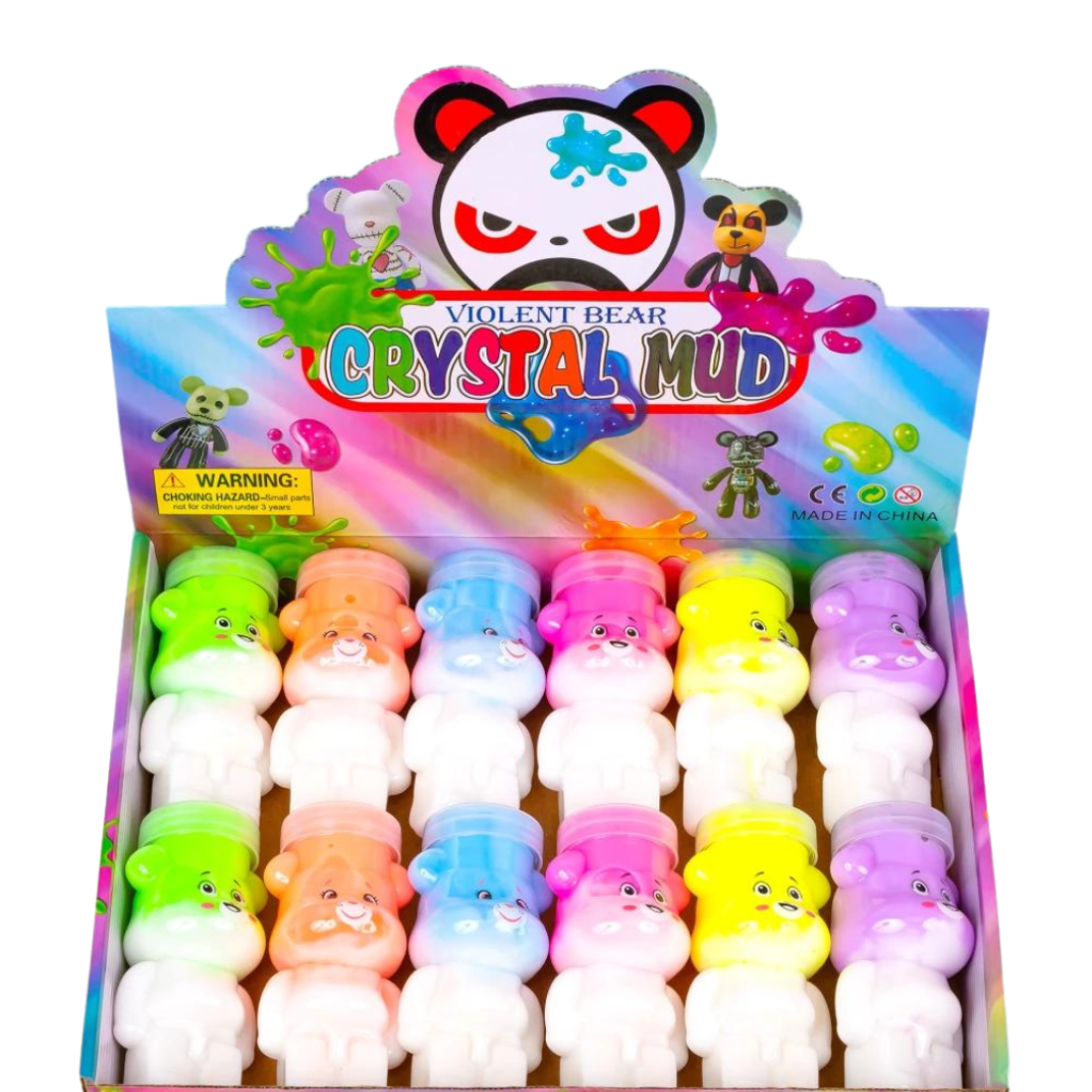 Слайм Ведмедик 12 см