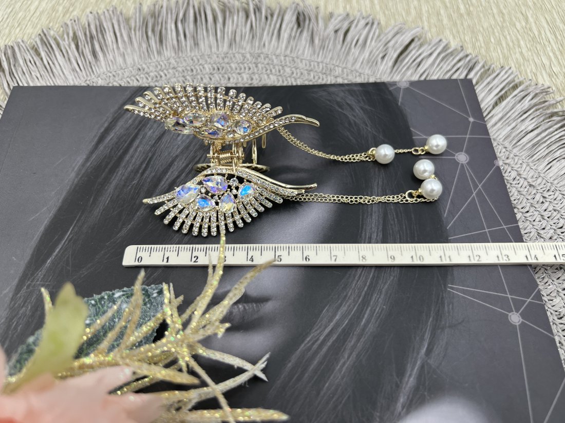 Металеві краби для волосся. "ZAYA" 6 см - Купити