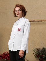 Класична лляна сорочка-оверсайз 5550189-2