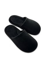 Анатомічні домашні капці Family story чорного кольору із закритим Barefoot носком
