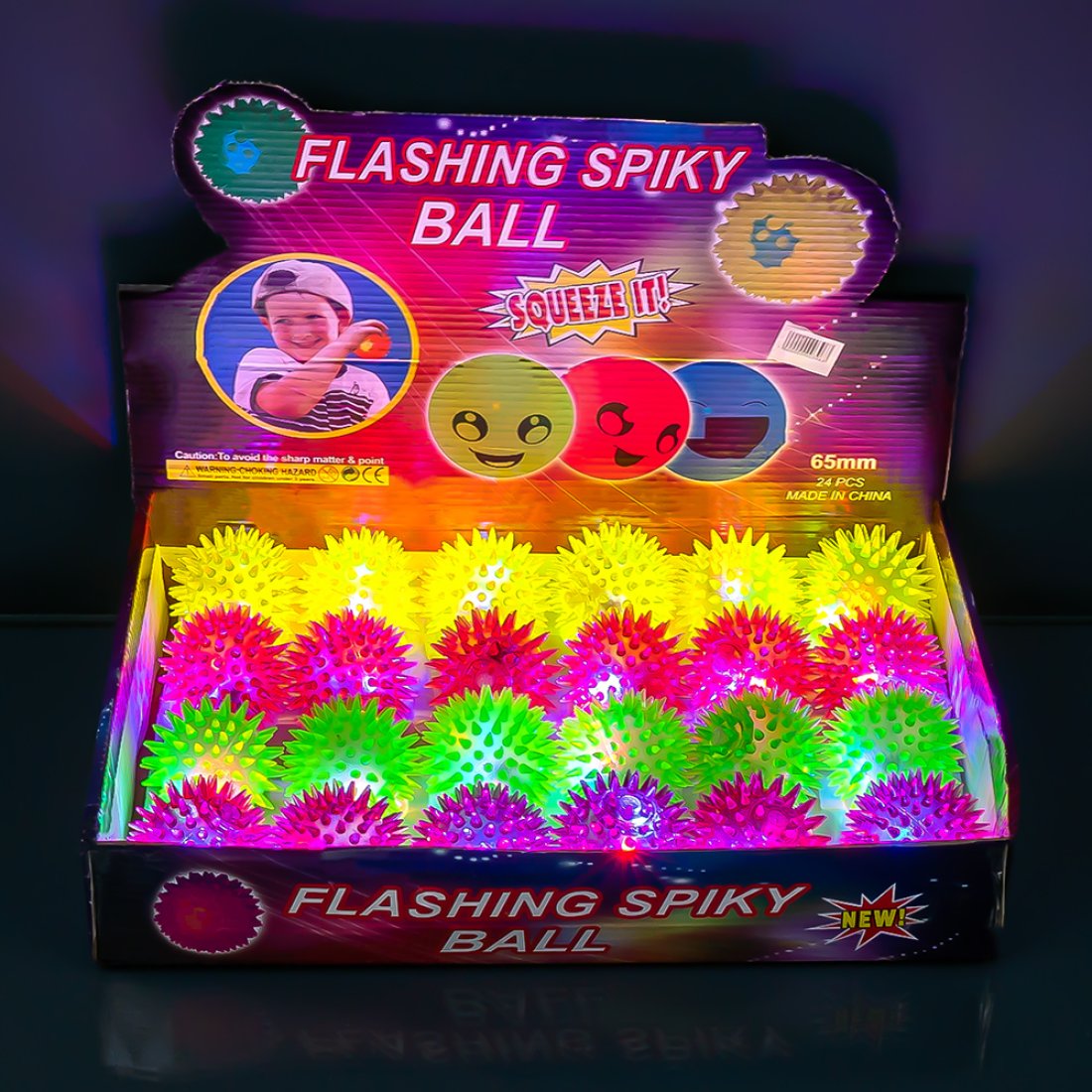 М'ячики їжачки маленькі, що світяться - Pobut