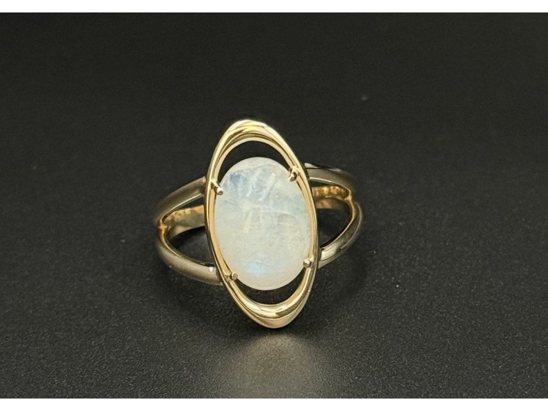 Каблучка з місячним каменем - Фото1 Каблучка з місячним каменем