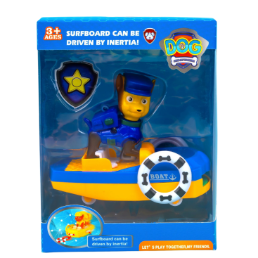 Іграшка Щеня патруль в човні 12 см - Купити