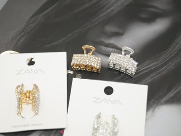 Металеві краби для волосся. 2,2 см. - Купити