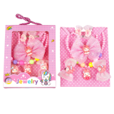 Набір дитячої біжутерії Аніме рожевий