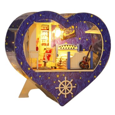 3D Румбокс у формі серця "Boy`s room" DIY Dollhouse - Купити