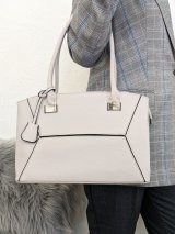 Стильна сумка Clean Style для щоденних та ділових образів INNOE 350012-2 Світло-сірий