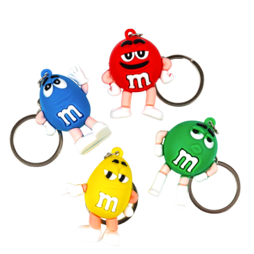Брелоки M&M гумові 10 см - Купити