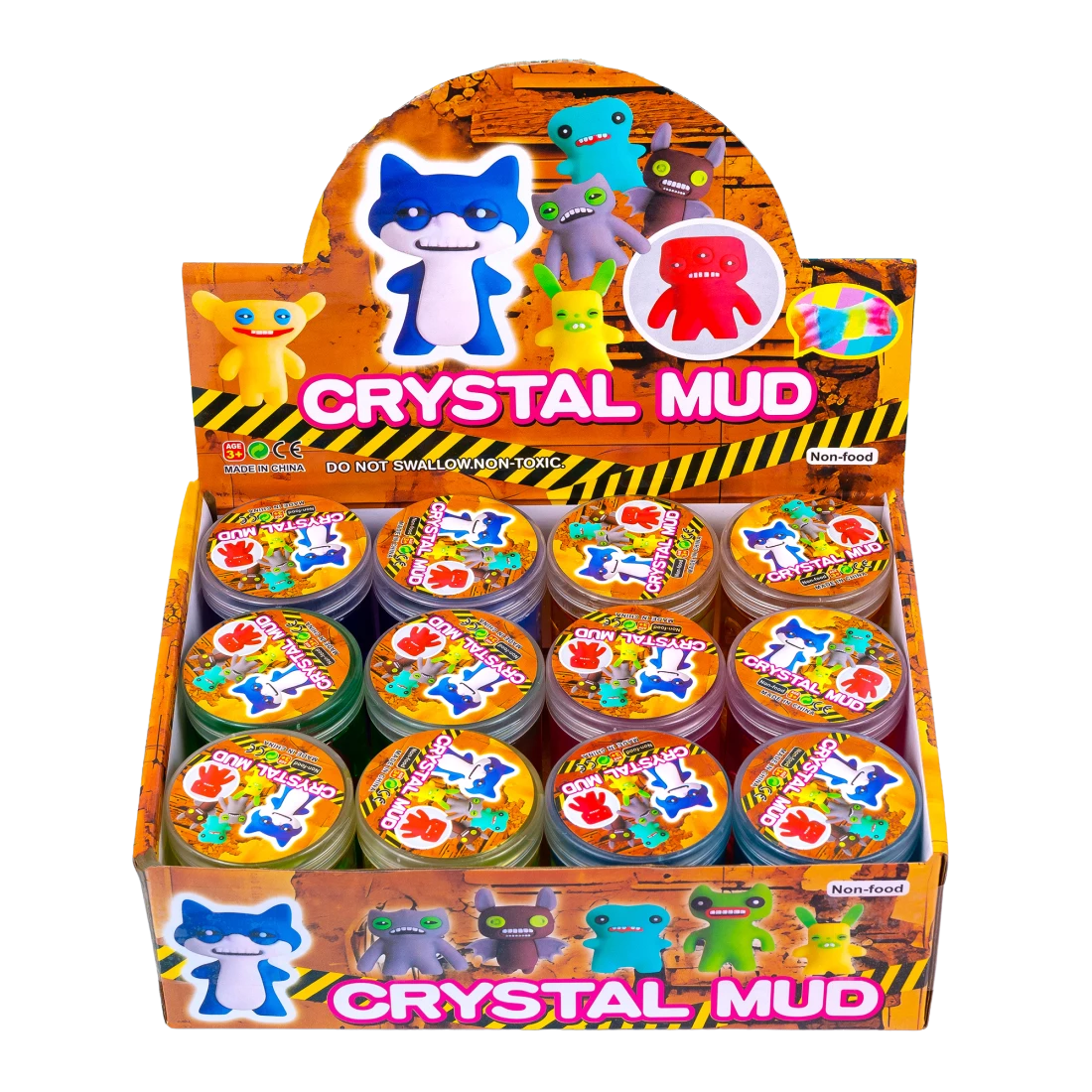 Слайм Fuggler 3D 7,3 см, 154 г - Pobut