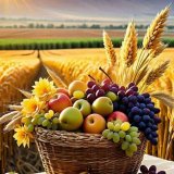 Корзина с фруктами 30х40 оптом, фото 1283