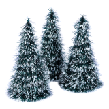 Новорічна декоративна ялинка на стіл Сніжок 26 см