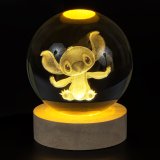 Нічник скляна куля Вухань 8 см