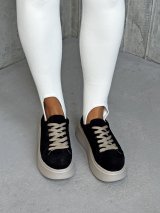 Кросівки casual чорний замш INNOE 777526-2 Чорний - Купити