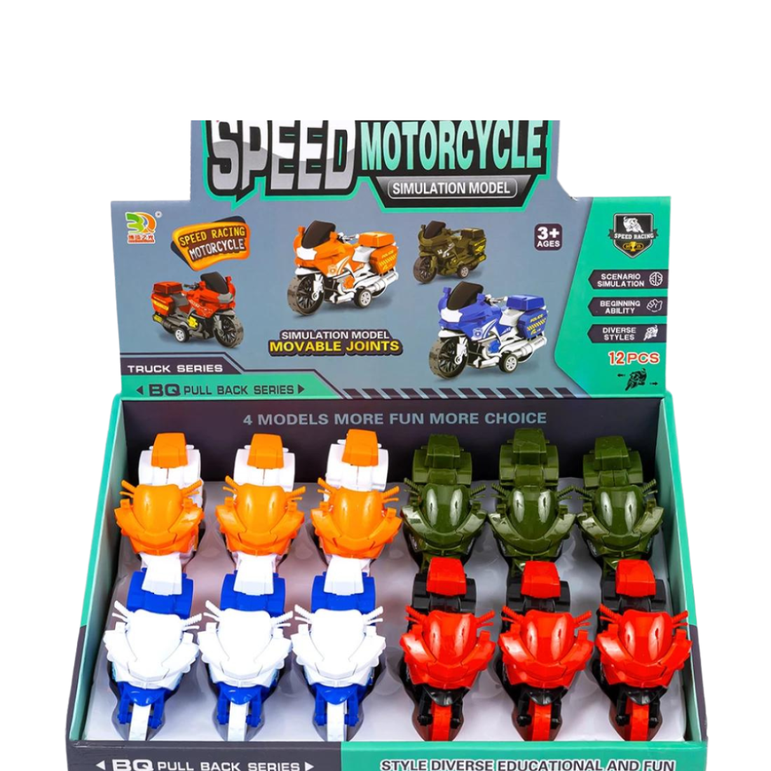 Мотоцикли інерційні Швидкісний 11,5 см