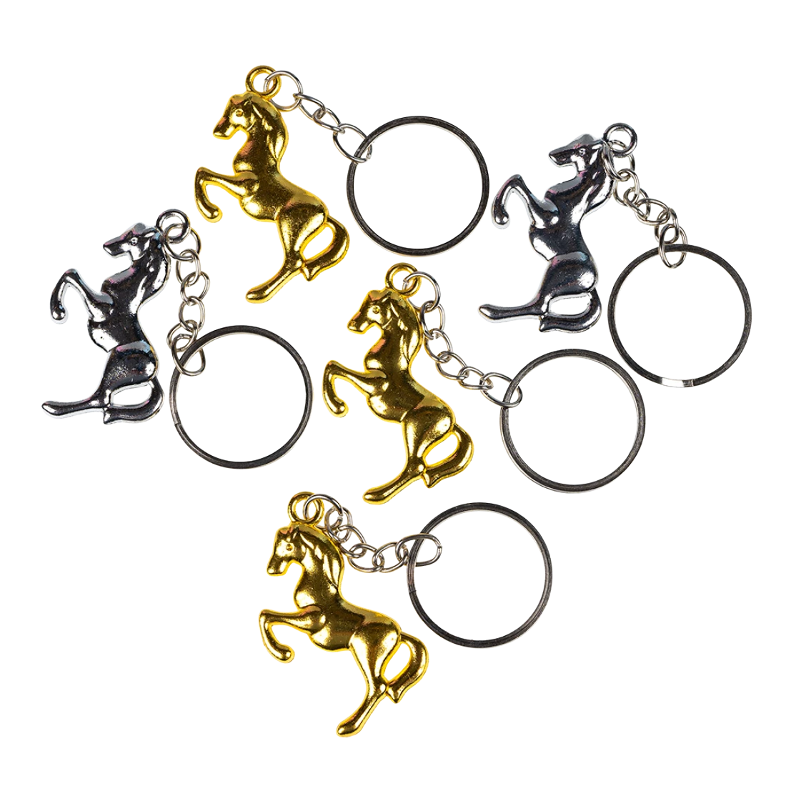 Брелоки металеві Коні 10 см