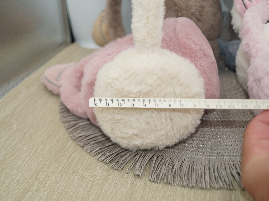 Теплі навушники зі штучного хутра з вушками. - Кристалік