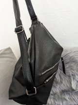 Сумка-рюкзак на блискавках для міського стилю INNOE 350014-1 Чорний