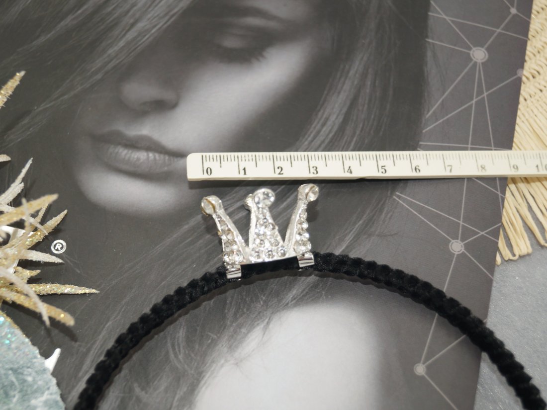 Обруч з короною. - Кристалік