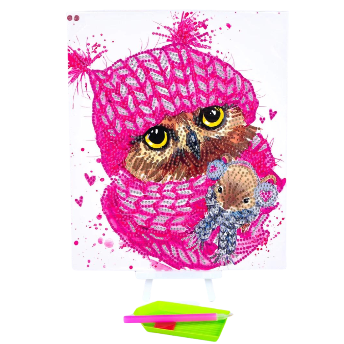Алмазна мозаїка Совушка 21*25 см