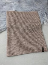 Жіночий зимовий бафф “Classic Knit” INNOE 950642-1 Капучино