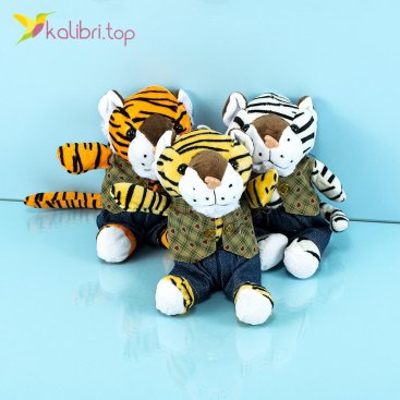 Мягкая игрушка Тигрята в Жилетках HN-02 оптом фото 01