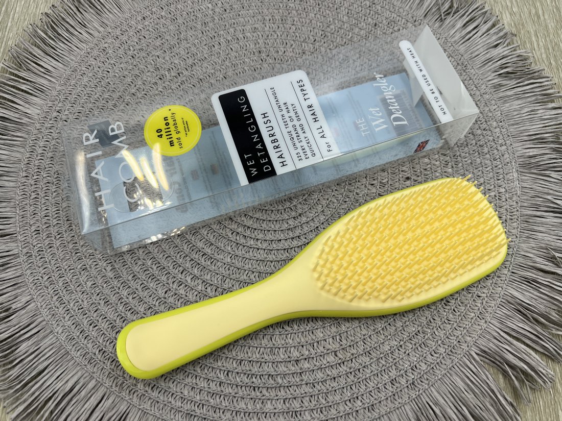 Гребінець для волосся в коробочці. T Teezer жовта