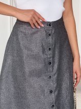 Спідниця з додаванням люрексової нитки 300016-1 Срібний - Купити