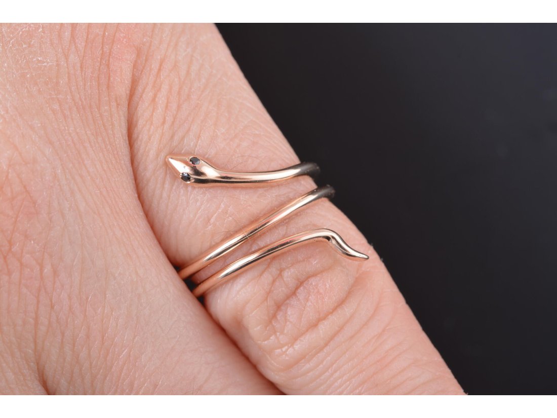 Каблучка "Змія" - Багира