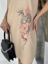 Сукня з вишивкою вишивкою прямого крою 270185-5