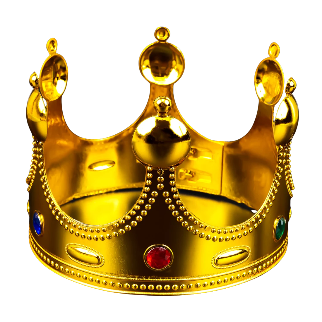 Карнавальна корона Короля золото