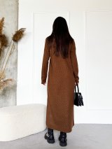 Жіноча тепла довга сукня INNOE 270395-15