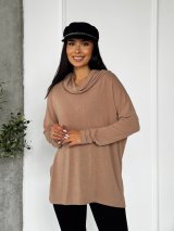 Туніка вільного силуету INNOE 230222-4 Бежевий - Купити