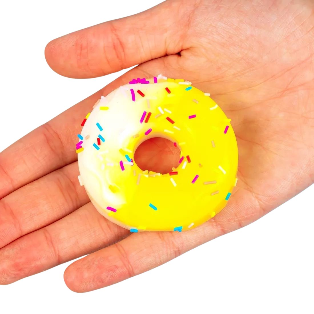 Антистрес Пончик із присипкою 6 см - Pobut