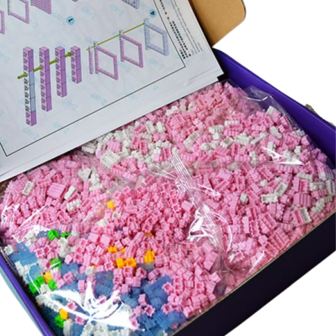 Конструктор Magic Blocks у вигляді Стіча Angel з квіткою 65 см - Pobut