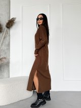 Жіноча тепла довга сукня INNOE 270395-15