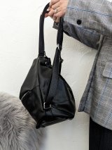 Сумка-рюкзак на блискавках для міського стилю INNOE 350014-1 Чорний